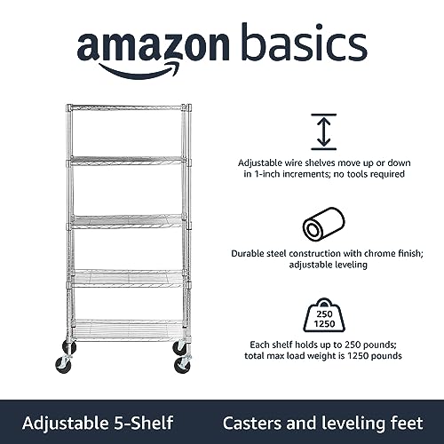 5 Shelf Adjustable
