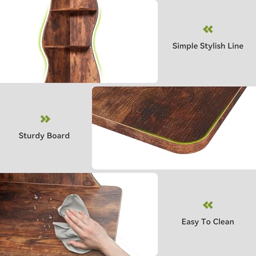 70 Inch Corner Shelf