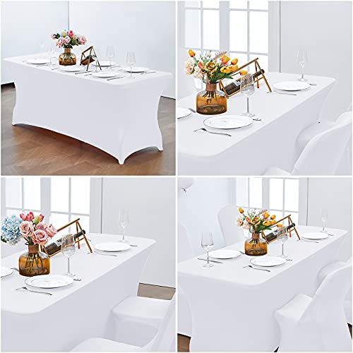 4FT Stretch Spandex Fitted Tablecloth