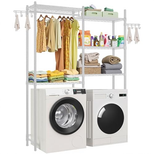 Over the Washer and Dryer Storage Shelf