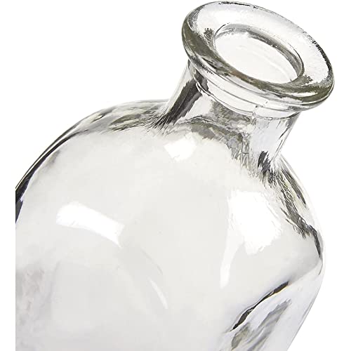 12 Pack Mini Glass Bottles with Cork Lids (12 Count)