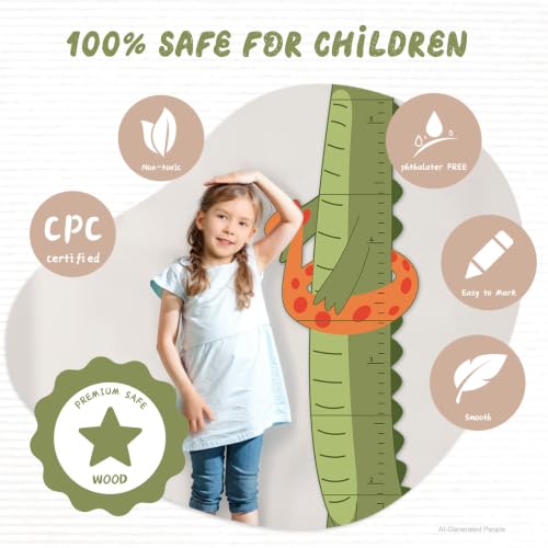 Personalized Name Kids Height Wall Chart