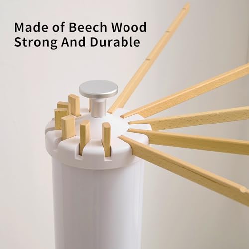 Foldable Clothes Drying Rack with Wooden 12 Rods