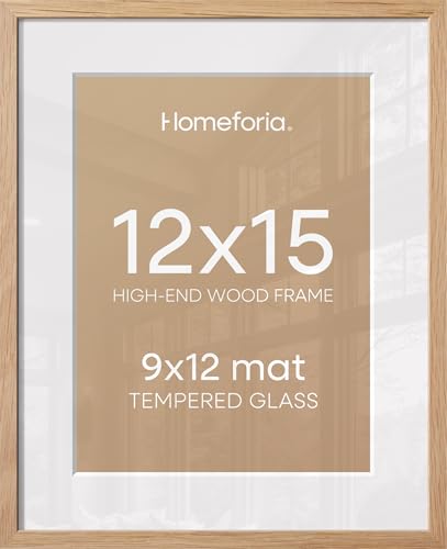 12x15 Natural Oak Picture Frame (3 Count)