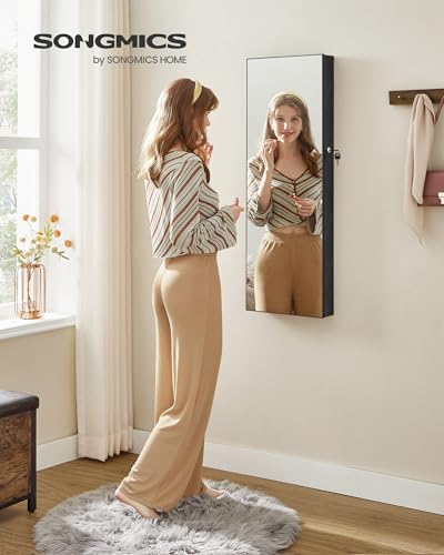 Mirror Jewelry Cabinet Armoire