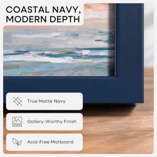 9x11 Blue Picture Frame (2 Count)