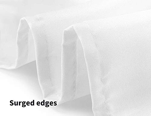 Small White Square Tablecloth 52x52 Inch