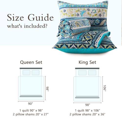 100% Cotton Face Quilt King Size