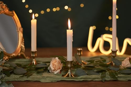 Gold Taper Candle Holder (12 Count)
