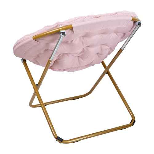 38 Inch Folding Saucer Chair