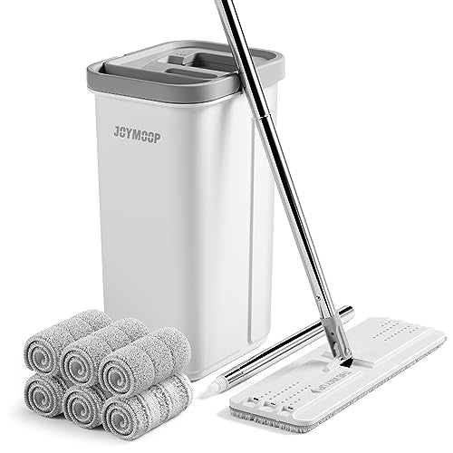 Microfiber Flat Mop System with Bucket