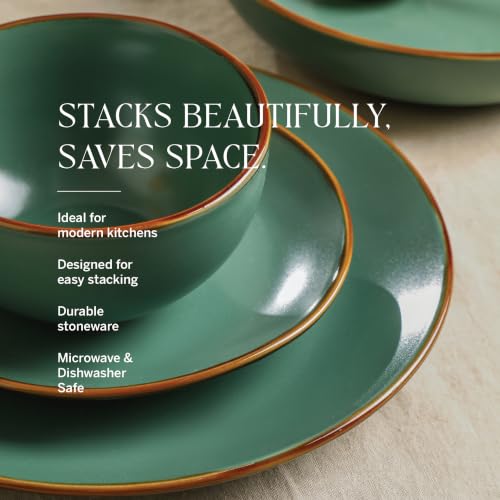 Brasa Modern Stoneware 16 Piece Dinnerware Sets (16 Count)