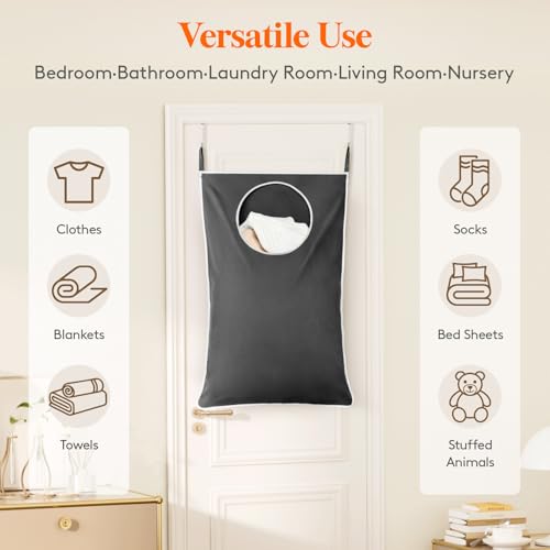2 Pack Over Door Laundry Hamper (2 Count)