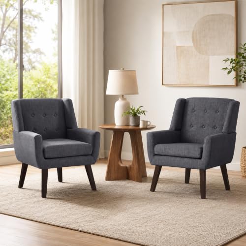 Living Room Chairs Set of 2
