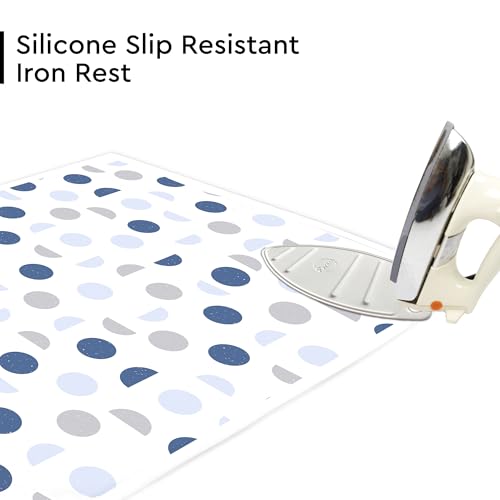Ironing Mat Heat Resistant Pad 48"x28" Blue Moon