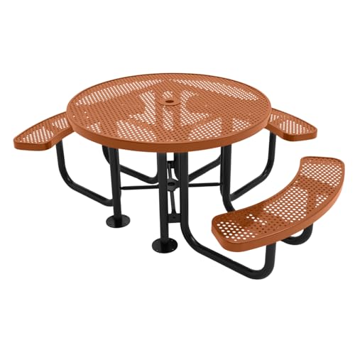 46In Round Picnic Table