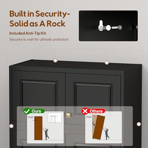 90.8" Kitchen Pantry Cabinet