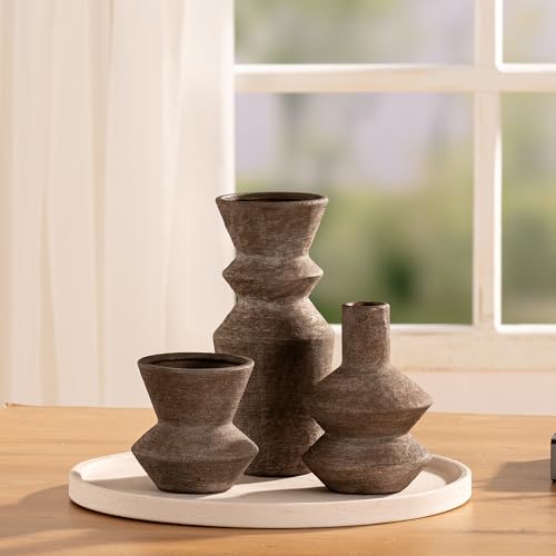 Ceramic Vase Home Table Decor (3 Count)