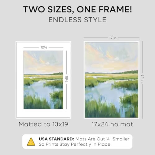 17x24 White Picture Frame