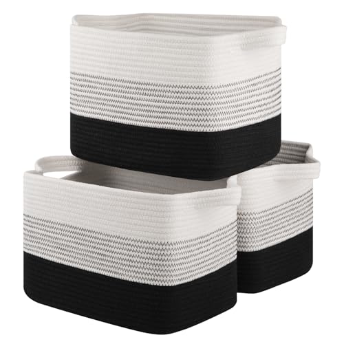 Storage Basket for Organizing 3 Pack (3 Count)