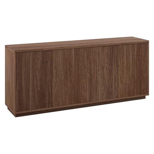 68" Fluted Modern Sideboard Buffet Cabinet