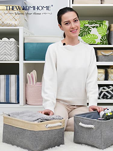 Storage Bins for Organizing (3 Count)