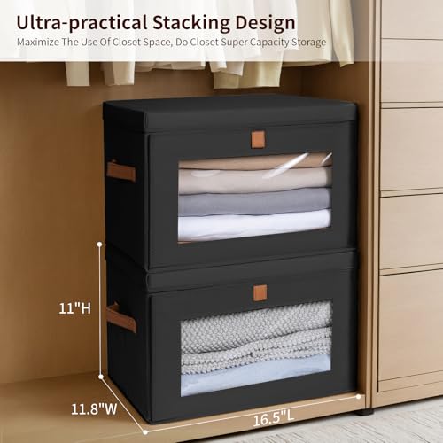 Collapsible Storage Bins (4 Count)