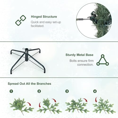 5FT Prelit Artificial Christmas Tree