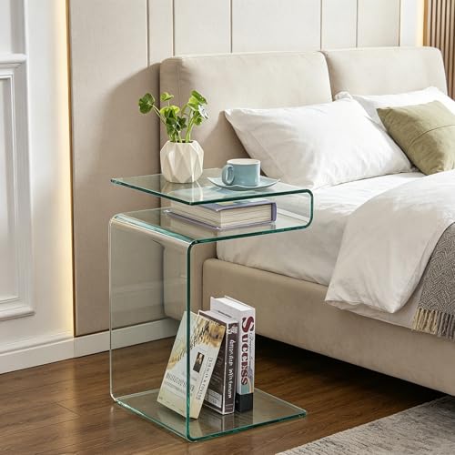 Glass Nightstand