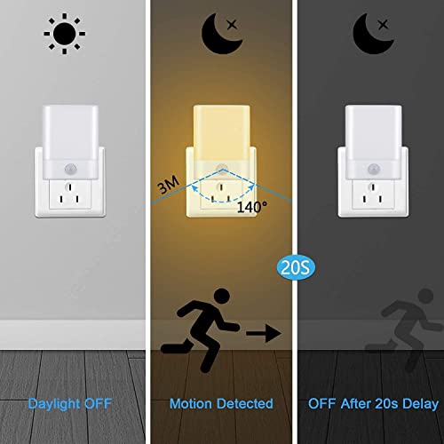 LED Night Light Plug in (4 Count)