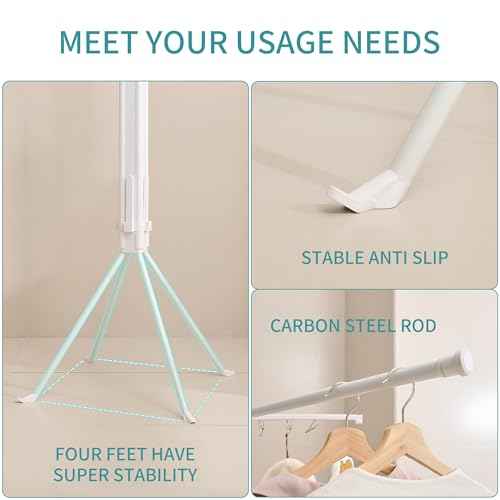 4 Legs Clothes Drying Rack