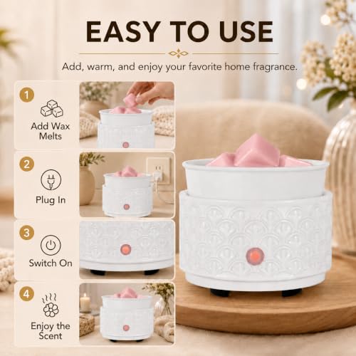 Ceramic Wax Melt Warmer 3