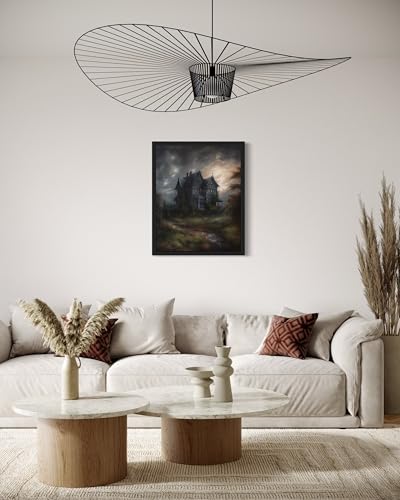 Haunted House Poster Art Print