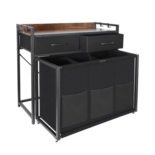 Rolling Laundry Sorter with wheels