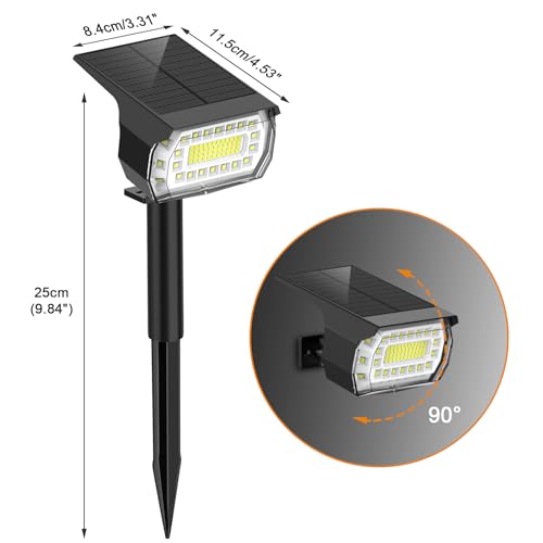 Solar Spot Lights Outdoor (8 Count)