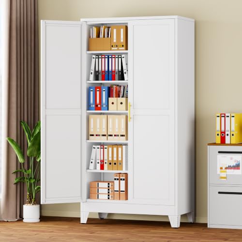 78.7" Tall Metal Pantry Cabinet