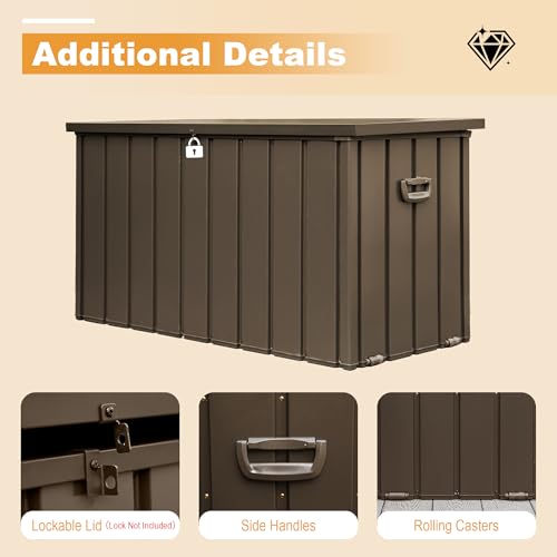 Domi 200 Gallon Deck Box