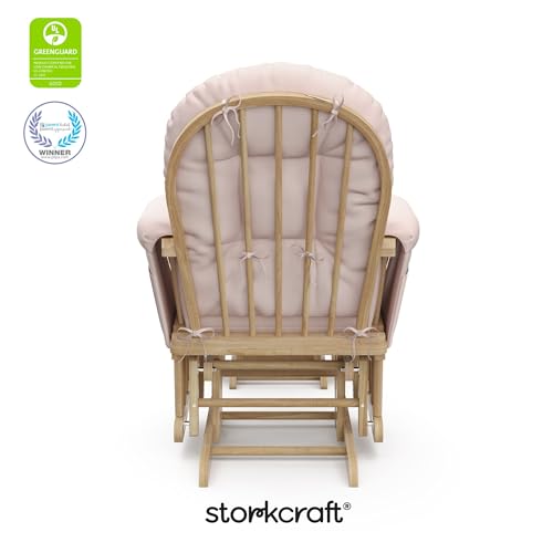 Premium Hoop Glider & Ottoman