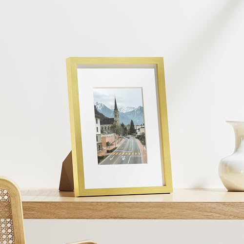 9x12 Picture Frames Set of 9 for Wall or Tabletop Display (9 Count)