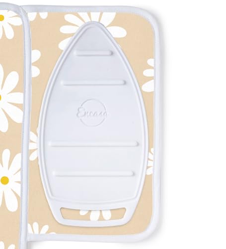 Ironing Mat Heat Resistant Pad 28"x20" Daisy Beige