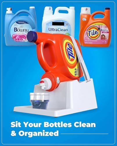 Liquid Laundry Detergent Holder Stand with Drip Tray