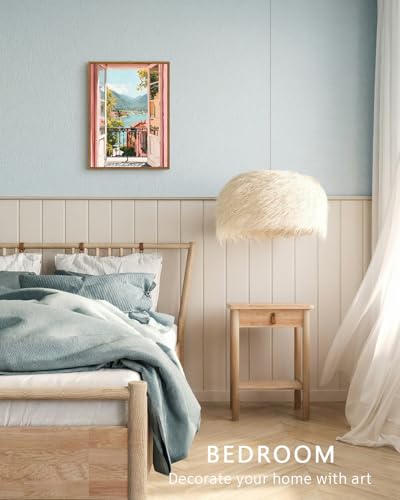 Framed Canvas Wall Art Home Decor Aesthetic for Living Room