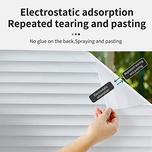 Window Privacy Film Blinds with Tools (9.56 Sq Ft)