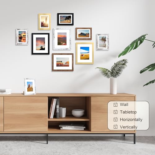 8x8 Picture Frame Set of 4