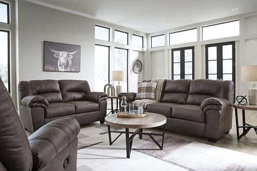 Faux Leather Living Room Sofa
