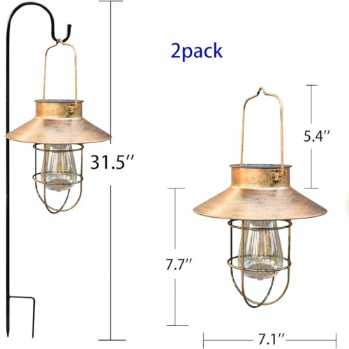 2 Pack Solar Lanterns (2 Count)