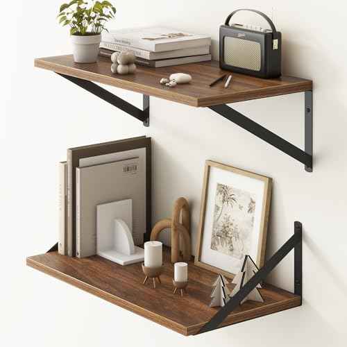 20 Inch Floating Shelves (2 Count)