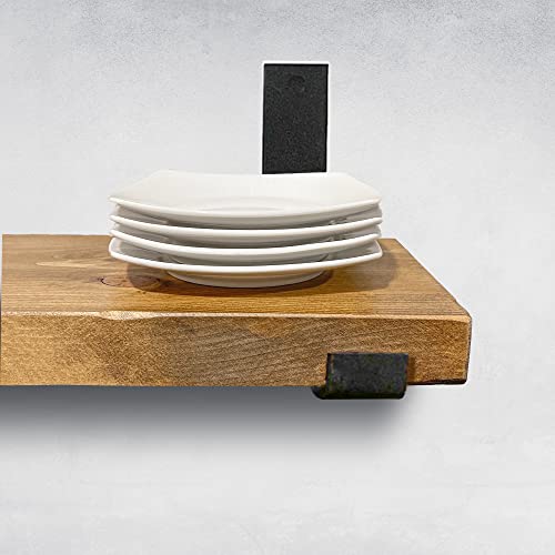 Rustic Shelves with J (2 Count)