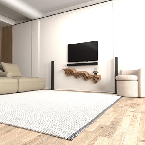 Parametric 40' Floating Shelf Modern Geometric Wooden 3D Wavy Wall Piece