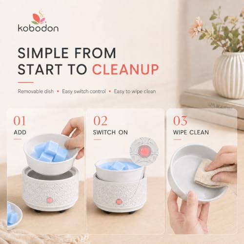 Ceramic Wax Melt Warmer 3